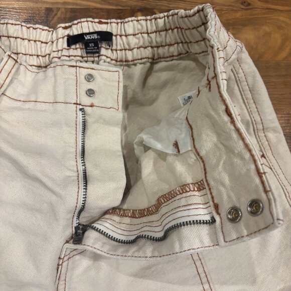 Vans Sidewalk Pant Women's Canvas Cargo Pants - Picture 3 of 7